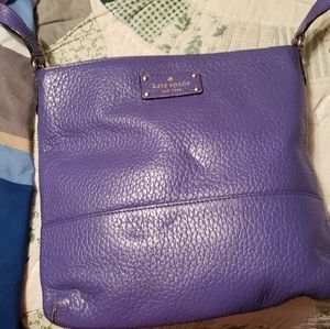 Kate spade purple crossbody bag.